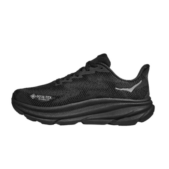 GTX  Clifton 9 (Full Black) Casual Shoes Hoka Men's - Picture 6 of 8